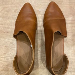 Cognac Brown Leather shoes